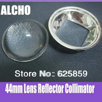

Free 44mm Lens Reflector Collimator with 50mm Base for 20W 30W 50W 100W LED Lamp Blub
