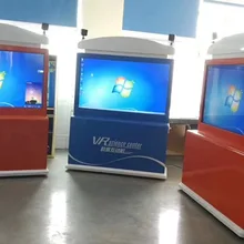 Screen-Display-Signage PC DIY HD 49 55 60-65inch Lcd Touch-Monitor Winbdows Various-Functions