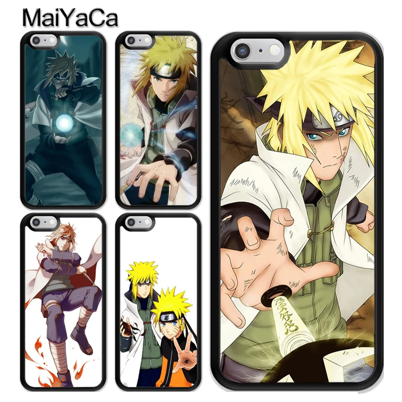 

MaiYaCa Naruto Namikaze Minato For iPhone 6 6s Case TPU Phone Case For iPhone XS MAX X XR 7 8 Plus 5s SE Back Cover Coque