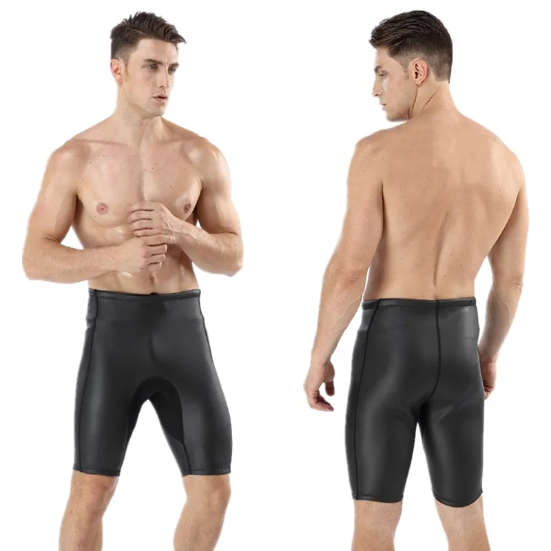 

Neoprene Wetsuit Men Triathlon Diving Suit 2MM Mens Rubber Clothing Professional Water Proof Surfing Shorts Pants