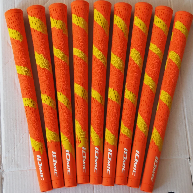 

Hot New Cooyute Golf Grips High quality IOMIC Rubber Golf irons Grips 2colors 10pcs/lot Golf wood Grips Free shipping