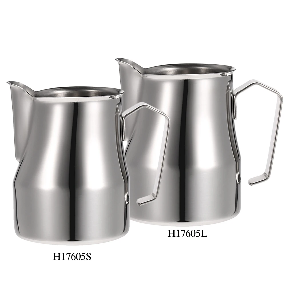 Milk Frothing Pitcher Milk Foam Container 304 Stainless Steel Professional Italian Type Coffe