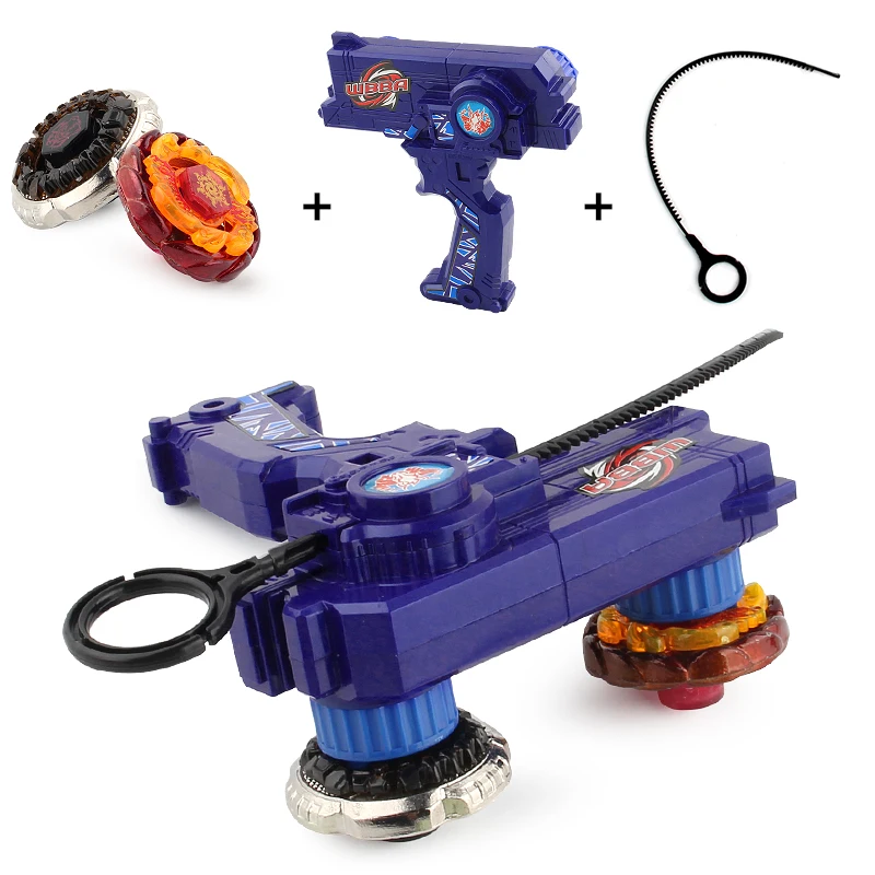 Klassische spielzeug metall fusion kreisel gyroskop 2 beyblade für verkauf legierung kreisel platte kit sets Metalldrücken Beyblade Sets