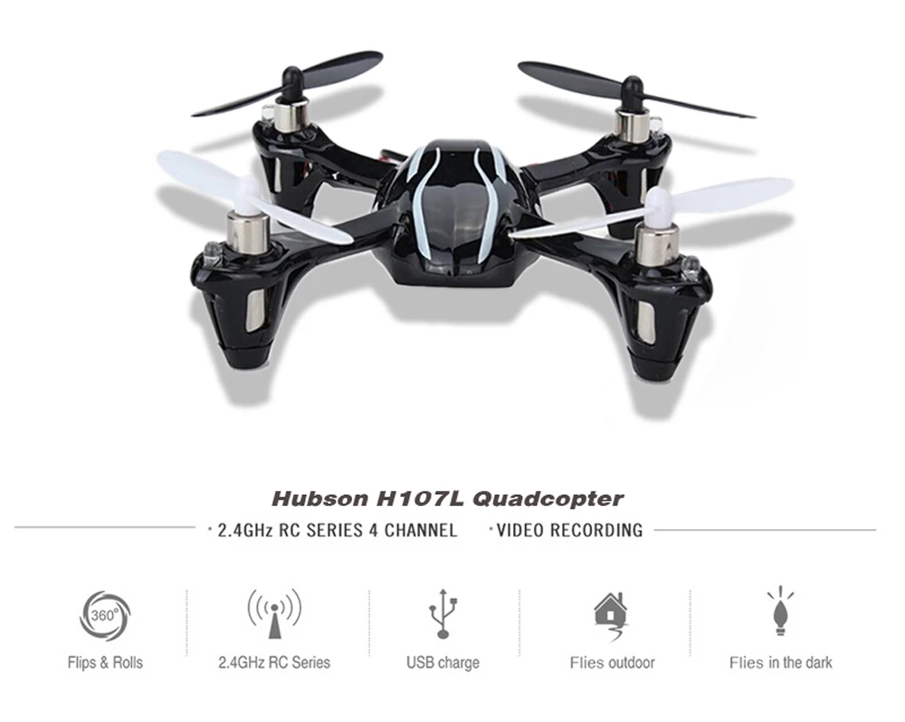 

Original X4 H107L Mini Drones 2.4G 4CH RC Quadcopter Helicopter RTF With Led Light Remote Control Quadrocopter