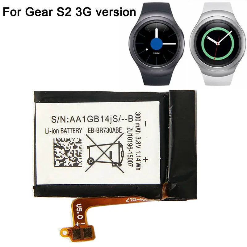 

Smart Watch Battery EB-BR730ABE For Samsung Gear S2 3G SM-R730 R730A R730V R600