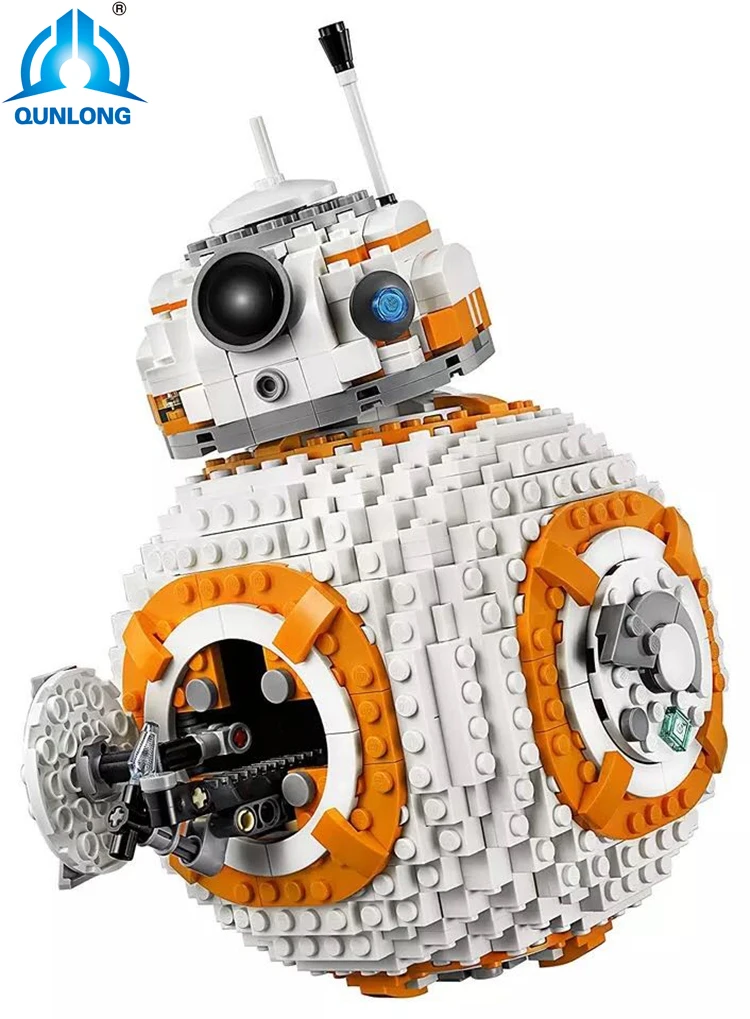 

1238pcs Bb8 Star Toys Wars Robot Set Genuine With Legoingly Series 75187 Set Building Blocks Bricks Toys Wars