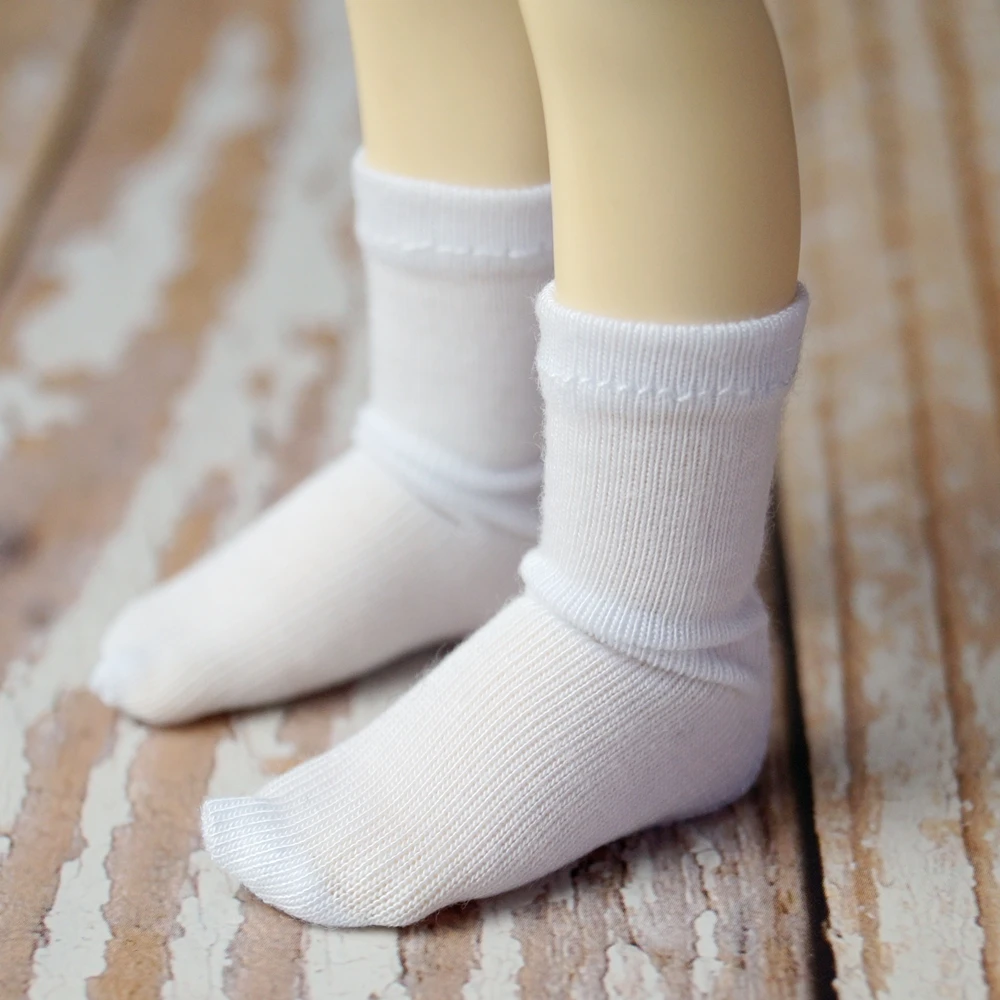 BJD белые короткие носки Защитные носки для 1/3 2" 60 см 1/4 17" 44 см 1/6 1" 70 см sd17 yosd BJD Кукла SD MSD DK DZ AOD DD кукла