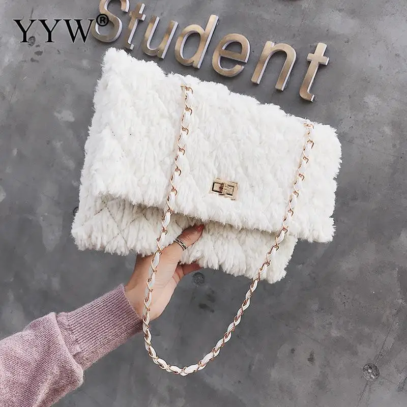 

Large Capacity Black Chain Clutches Shoulder Bag Vintage Shopping Clutch Bag Softbag Purse Handbags Women Fashion Female