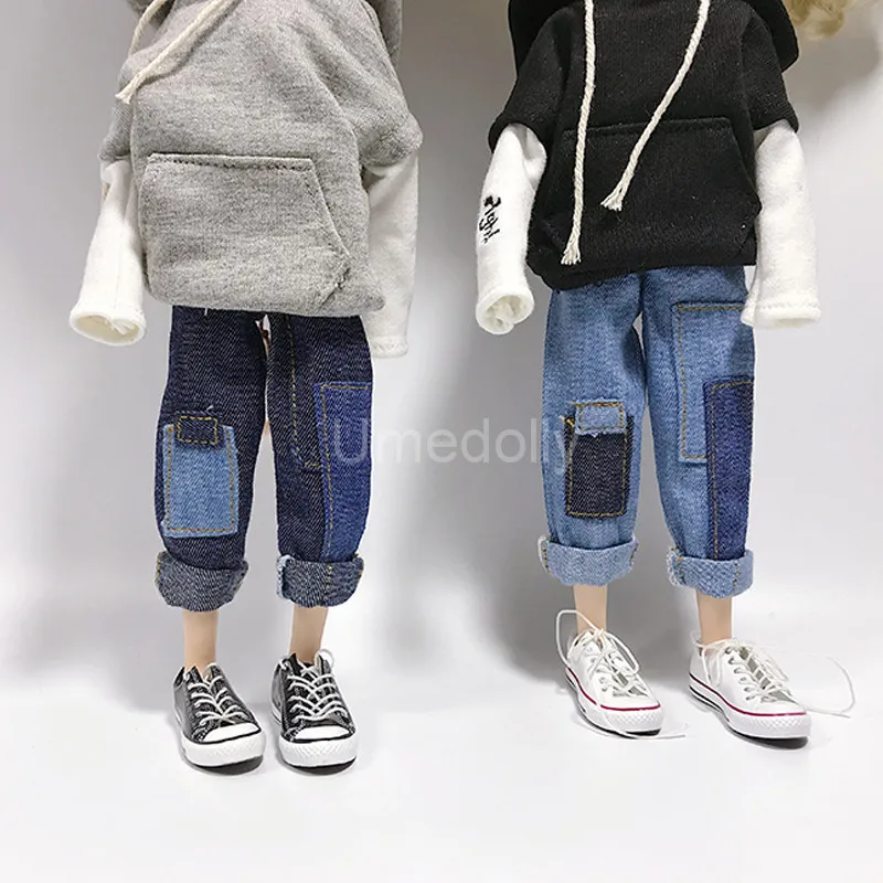 1 шт. модные джинсы ручной работы для кукол Blyth Licca Azone Redberry 1/6 аксессуары