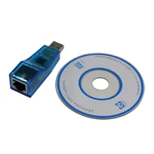 USB 1,1 к локальной сети RJ45 коммутатора Ethernet 10/100 Мбит/с сетевая карта адаптер для Win7 Win8 планшетный ПК с системой андроида ПК синего цвета