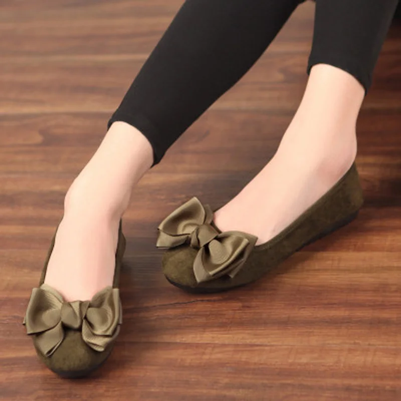 

Tangnest Fashion Flats Women Loafers Soft Shallow Women Casual Shoes Round Toe Breathable Comfort Women Flats XWD7744