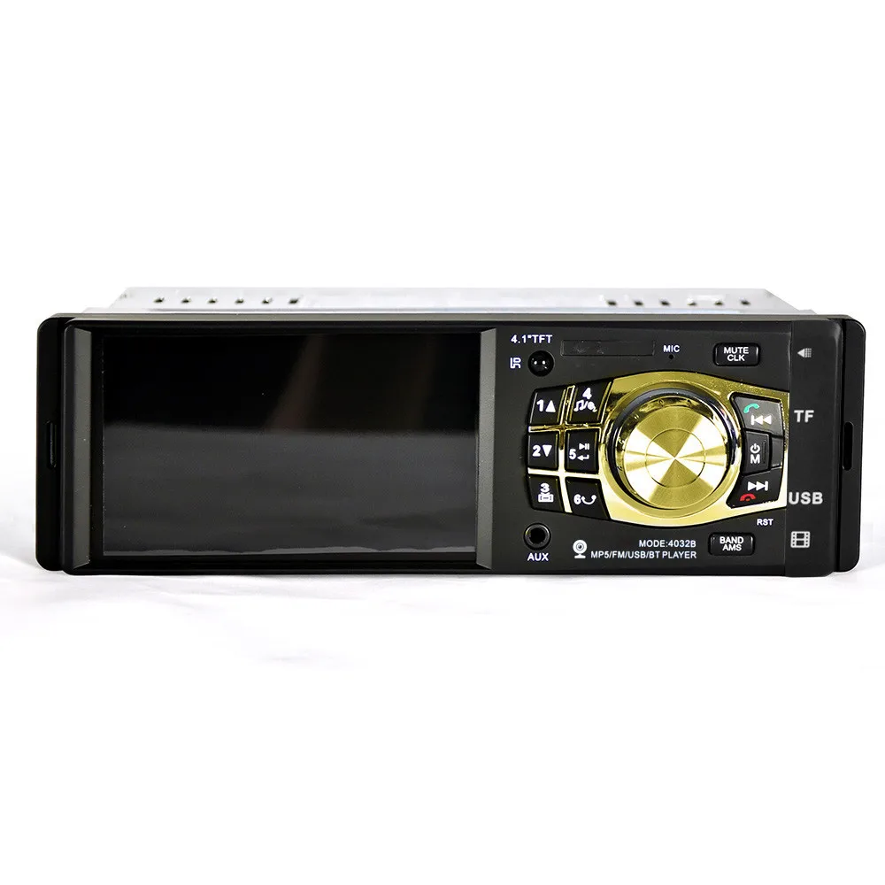 

Car Radio MP4 Audio Music Player Bluetooth Car Stereo Audio Bluetooth Handsfree FM Aux Input Receiver SD USB MP4 FM modulator