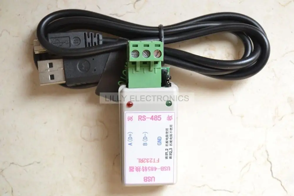 USB для RS485 FT232RL конвертер адаптер USB для 485 Вт ТВ Защита от перенапряжения Светодиодный промышленный