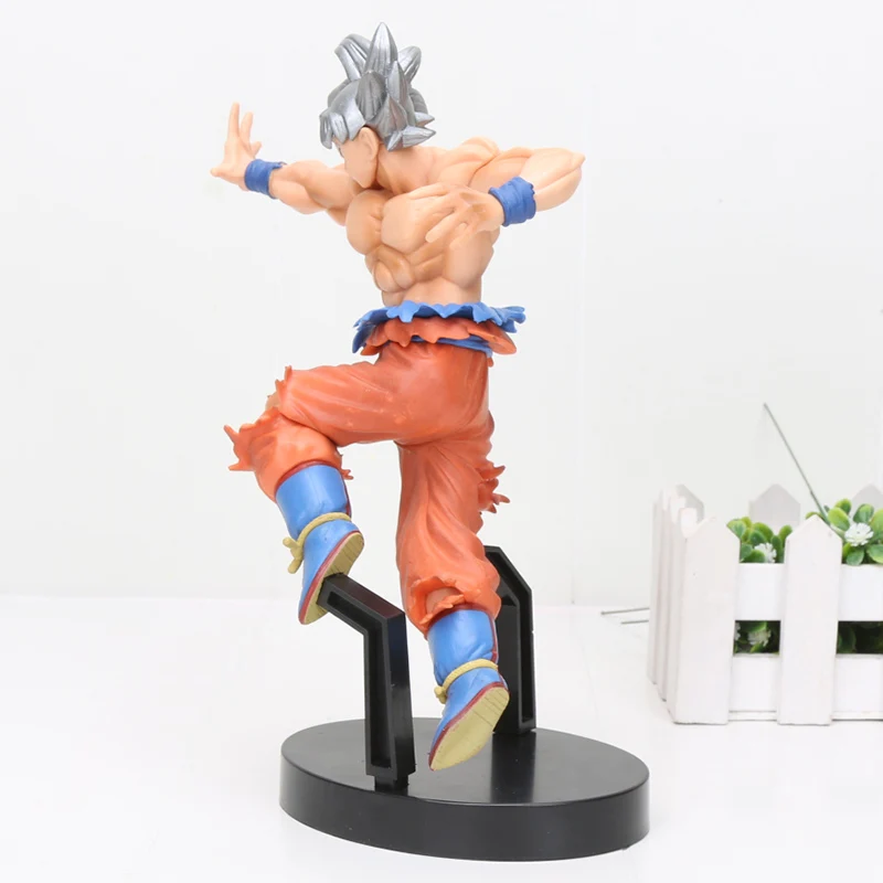 DXF dragon ball Z super sayian son Goku Ultra Instinct Goku Migatte No Gokui dragon ball серебро gokou ПВХ Фигурки игрушки