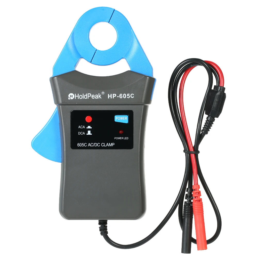 6A/40A DC/AC Current Clamp Adapter Clamp On Adapter Meter with Test