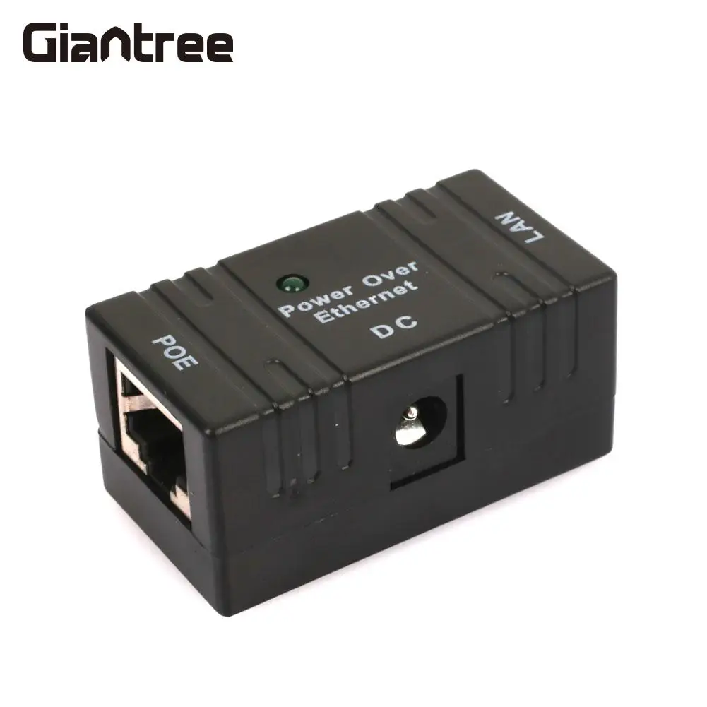 

POE Combiner Black AP Network Bridge Universal POE Combiner Separator LAN Port Splitter POE Synthesizer Wireless AP