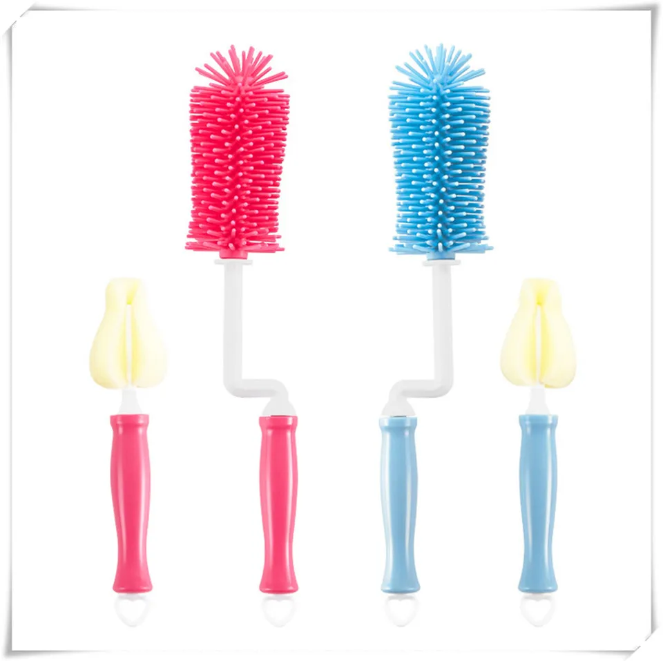 bottle cleaning brush set 3