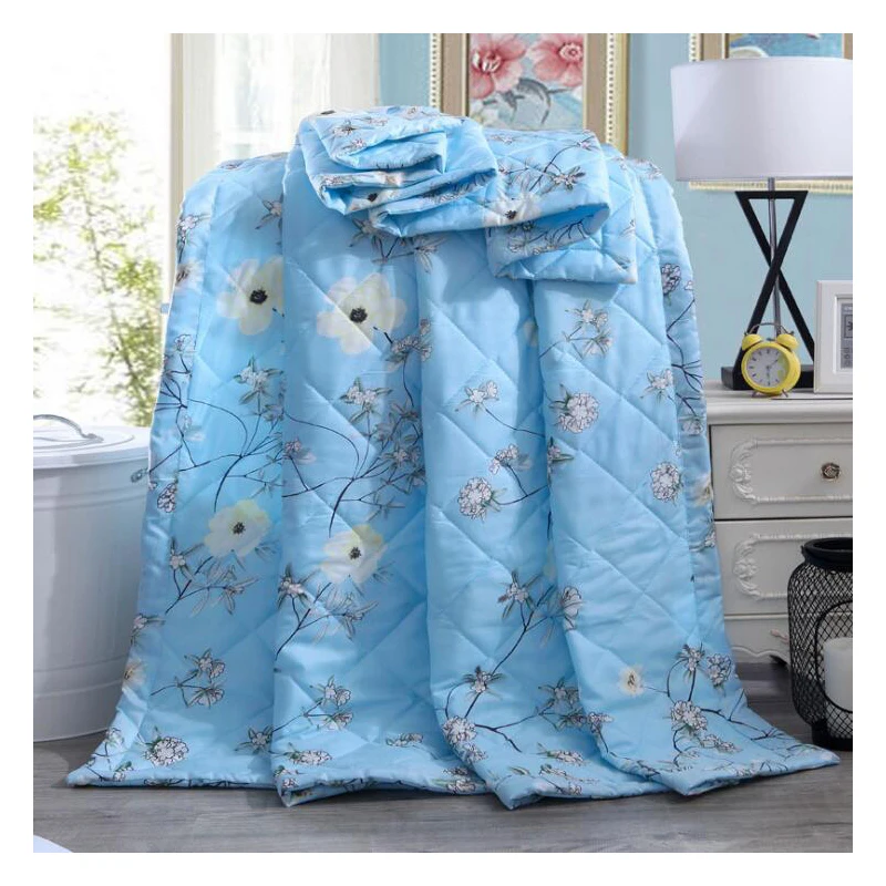 

New pure cotton summer cool quilt thin duvert air conditioning quilt washable summer quilt soft comfortable bed quilt