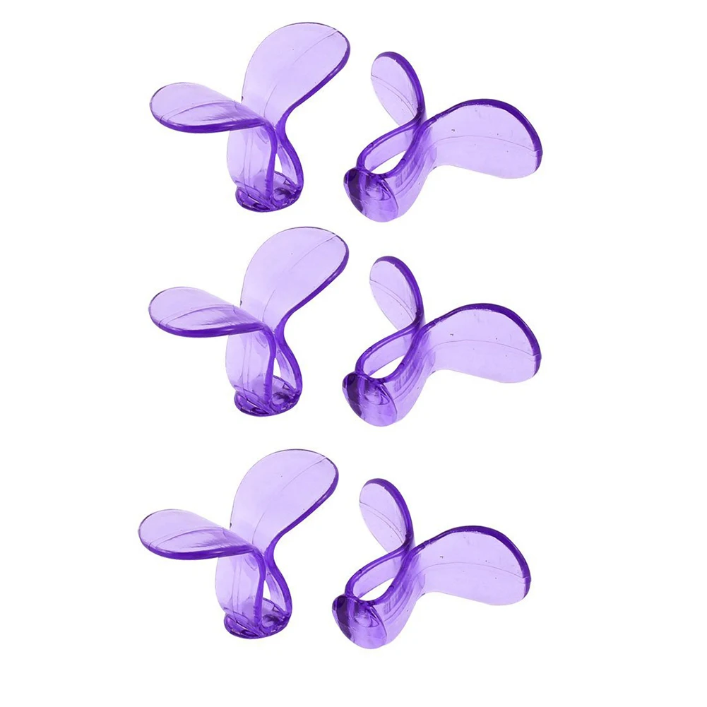 

Plastic Freezer Fridge Food Snacks Bag Sealing Clamp Clips 6pcs Purple