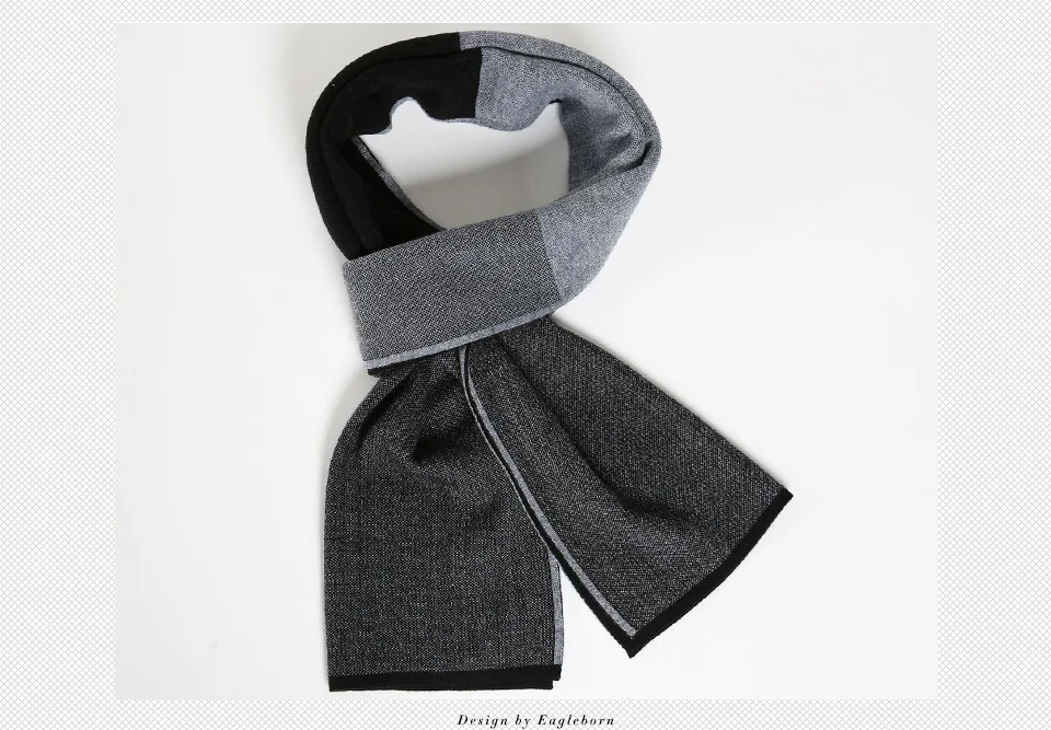 Eagleborn шарф новейший дизайн мягкий теплый зимний бренд шаль мода cachecol Утолщаются длинные echarpe для мужчин