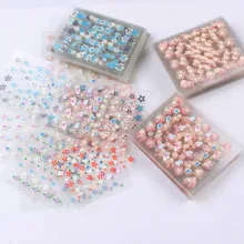 Рождественская Акция 50 листов наклейки для ногтей смешанный дизайн 3d-наклейка для ногтей# WJ086