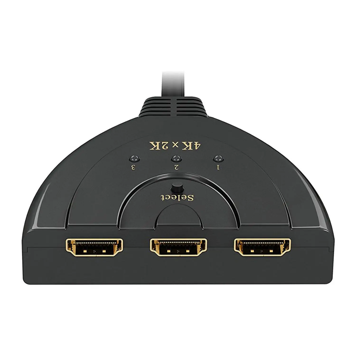 4 K HDMI Switch, 3-Порты и разъёмы HDMI разделитель Switcher Sup Порты и разъёмы s 4 K/полный HD1080p/3D с высоким Скорость помощью соединительного кабеля