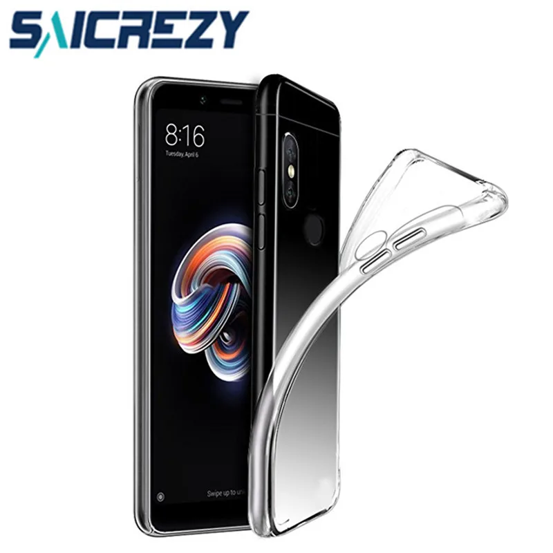 

For Xiaomi mi 8 6 Mi8 SE a1 a2 6x phone cases Soft TPU clear bumper cover For Redmi 6a S2 Note 5A Redmi 6 pro 5 plus Note 5 pro