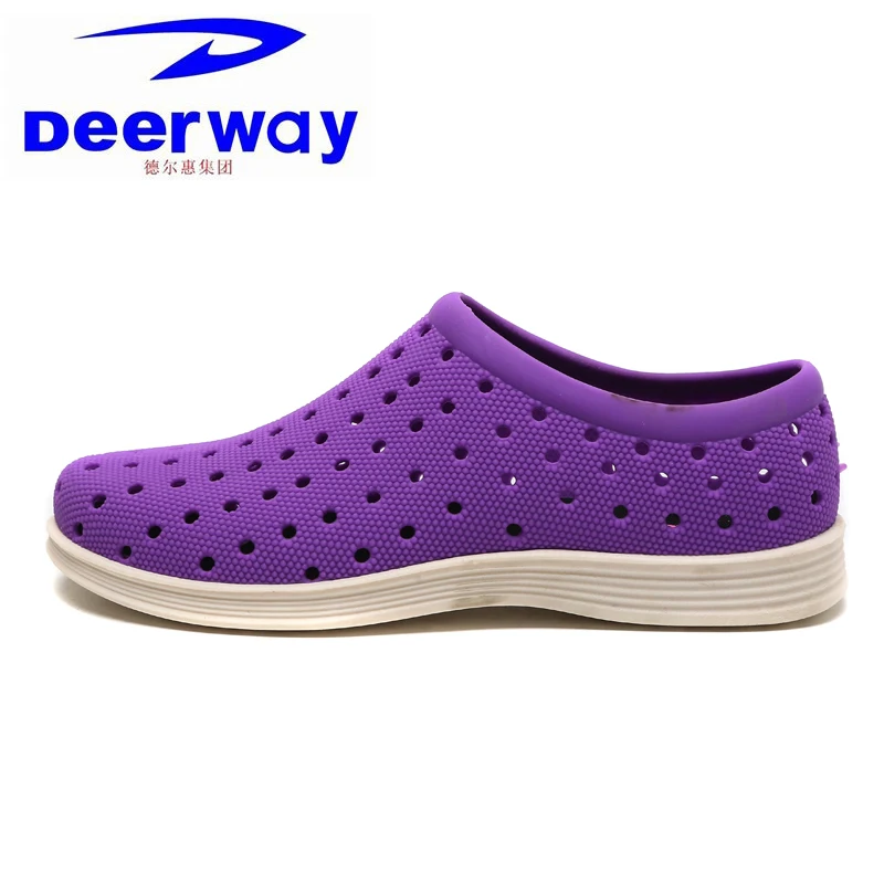 Deerway outdoor beach hole running shoes women Female lovers Valentine