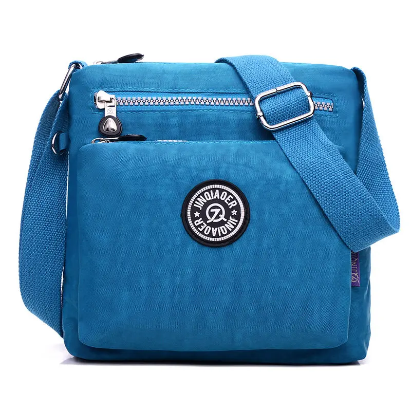Горячая Распродажа, женские сумки-мессенджеры, сумки для женщин, водонепроницаемые нейлоновые женские сумки через плечо, сумки через плечо - Цвет: Синий