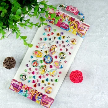 

20 Sheets / Lot Creative DIY Acrylic Sticker Crystal Diamond Handmade Phone Photo Album Scrapbook Decoration Stickers Toys