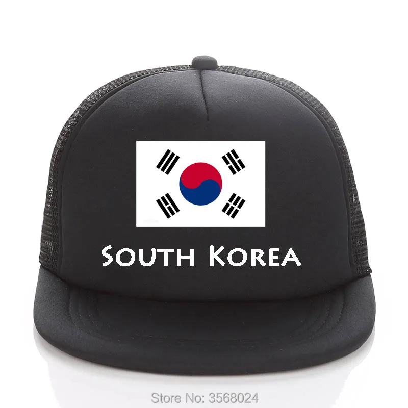 2018 football baseball Hats Men Football Trucker Cap SOUTH KOREA Flag