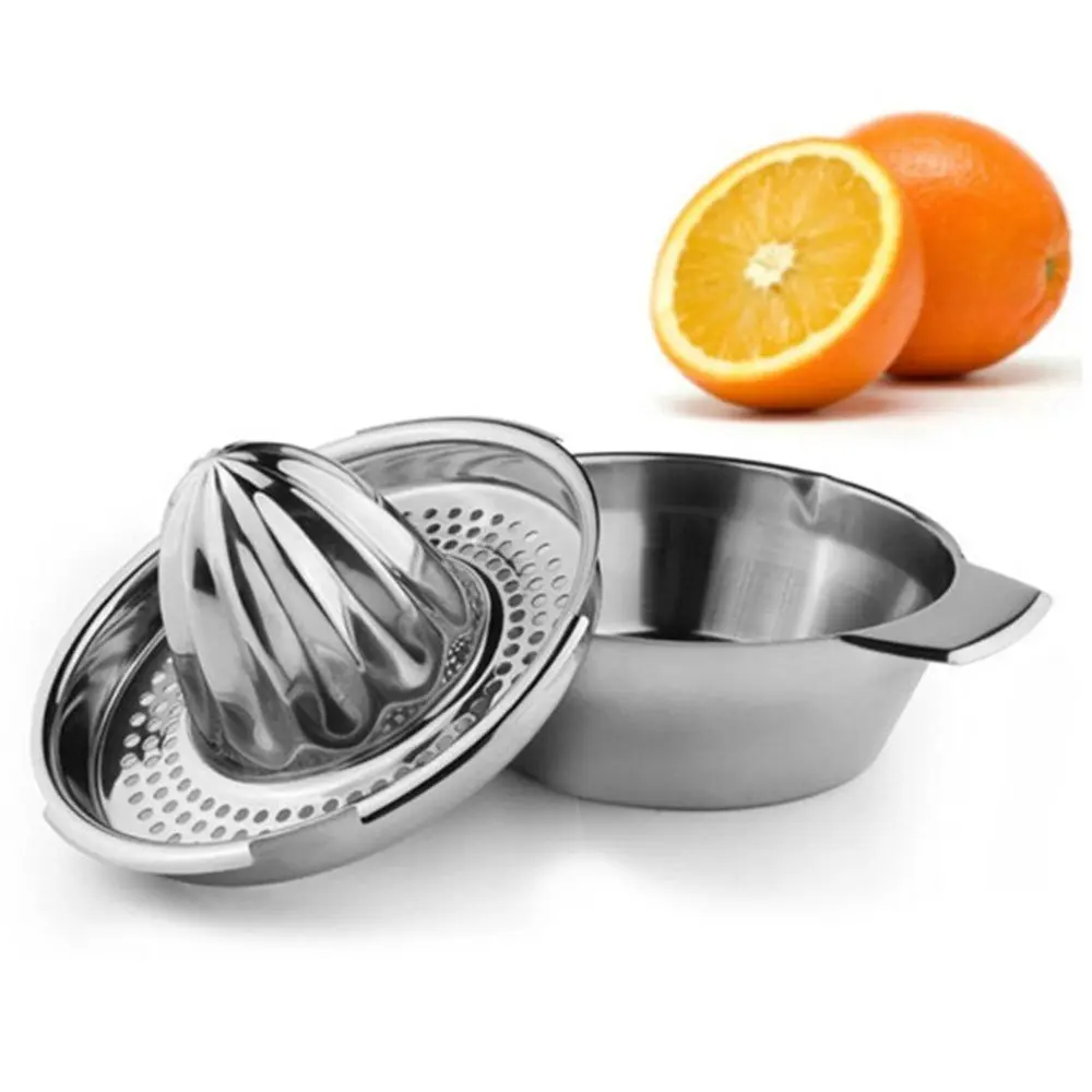 

Stainless Steel Hand Press Squeezer Fruit Vegetable Orange Lemon Juice Reamers Juicer Tools