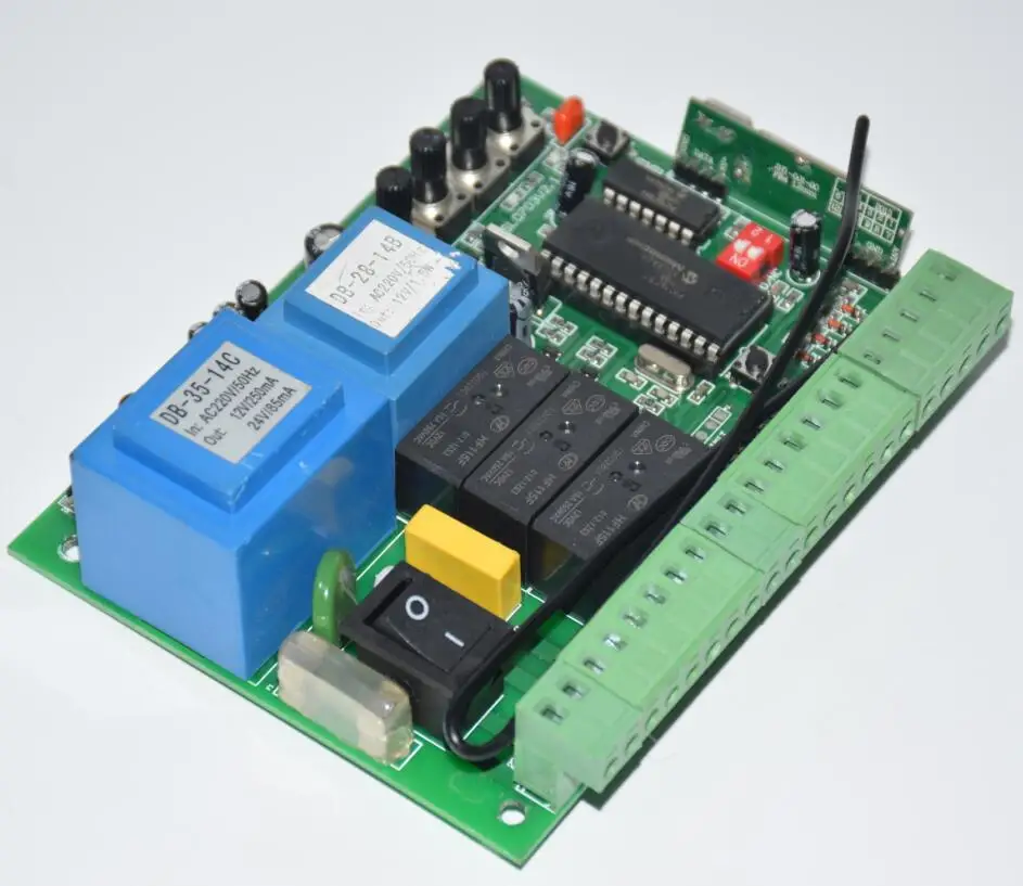 550V 3200lbs автоматический GSM раздвижной Набор для открывания ворот 6 м стеллажи оборудование с брелоками для раздвижных ворот до 1500 кг