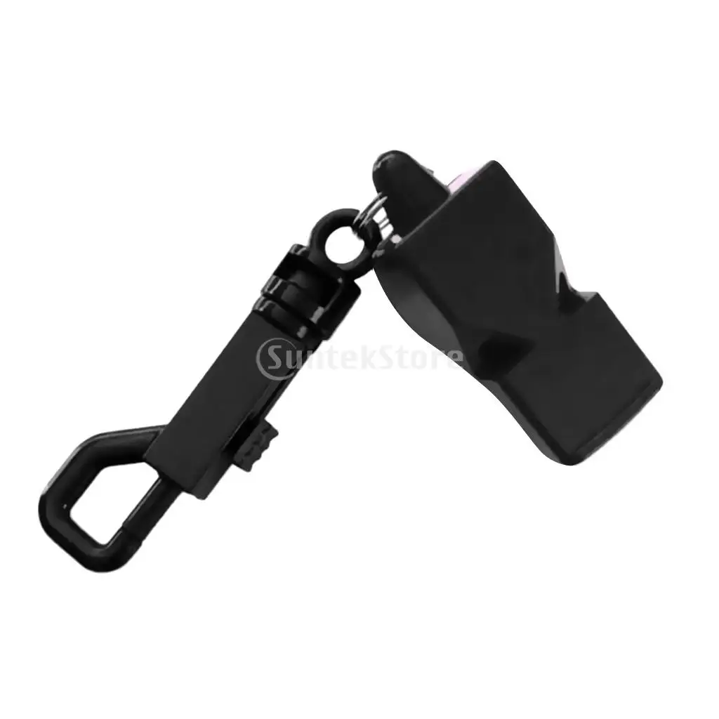 Emergency Survival Scuba Diving Safety Whistle for Boating Kayaking Hiking with Belt Clip-Choose Colors