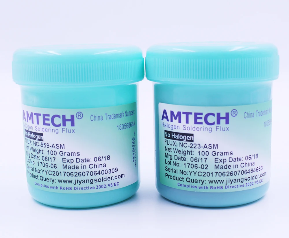 AMTECH RMA-223+ NC-559 100 г этилированная паяльная паста BGA без очистки BGA паяльная флюсовая паста инструменты