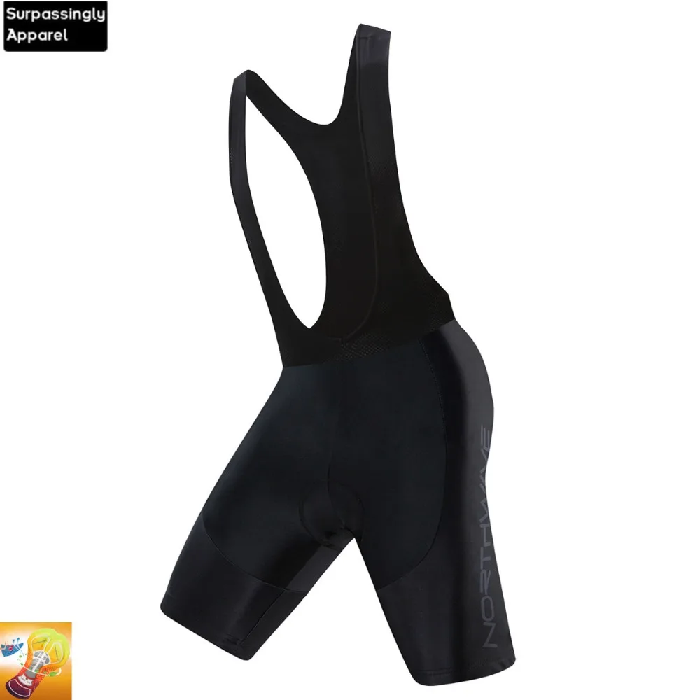 

2019 Black Pro Team Men's NW Cycling Bib Shorts MTB Bike Bicycle 16D Pad Short MTB BIB Men Lycra Elastic Bicycle Shorts Pants