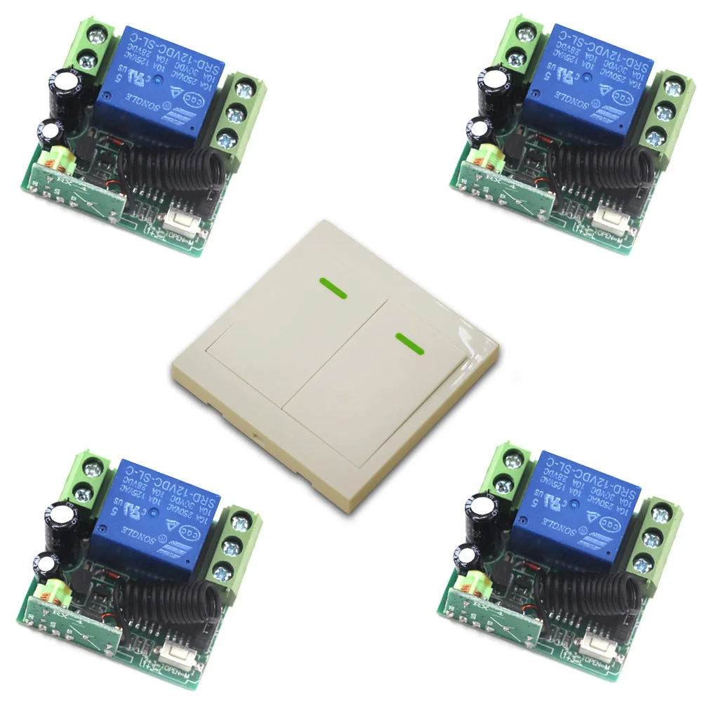 Best Price DC 12V Mini 1CH Wireless RF Lighting Remote Control Switch