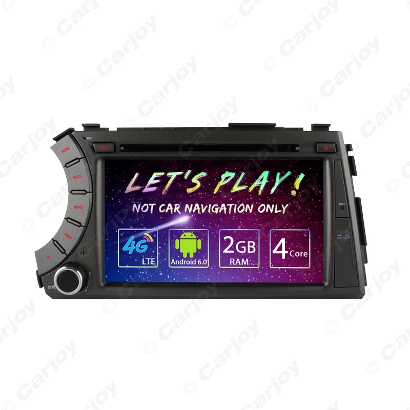 Best LEEWA 7" inch Android 6.0 (64bit)DDR3 2G/16G/4G LTE Quad Core Car DVD GPS Radio Head Unit For SsangYong Kyron Actyon  #CA4780 24