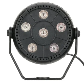 

Mini 13W Dj Laser Disco Ball Stage Light 6 Led Rgb Effect Portable Stage Par Light Auto Sound Activation Indoor Disco Lamp EU