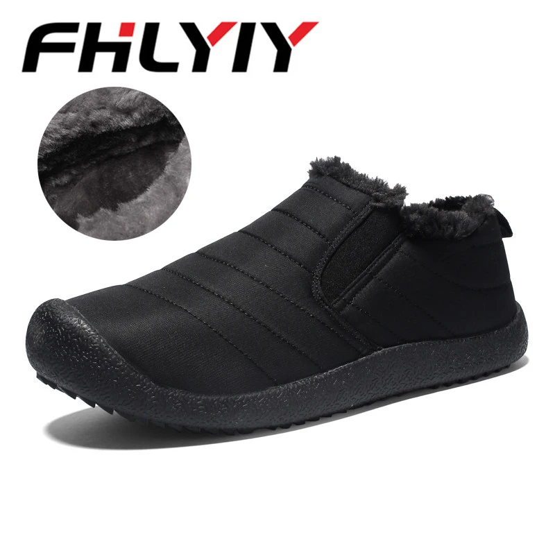 

Brand New Warm Winter Shoes Men Plus Size 36-48 Waterproof Mens Boots Designer Ankle Snow Rain Winter Boots Men Botas Hombre