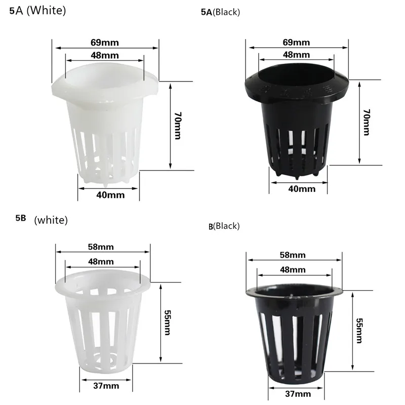 50pcs Mesh Pot Net Cup Basket Hydroponic System Plant Grow Organic Green Vegetable Clone Cloning Seed Germinate Nursery Pots 50pcs Mesh Pot Net Cup Basket Hydroponic System Plant Grow Organic Green Vegetable Clone Cloning Seed Germinate Nursery Pots