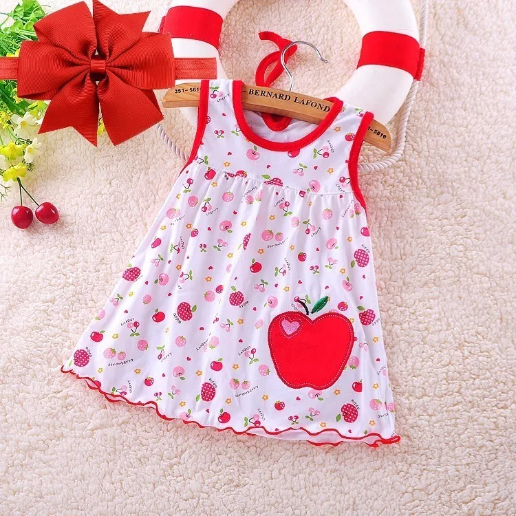 Baby Clothes Headband Dress For Girls Dresses Baptism 1st Birthday Dresses For Girls Kids Vestido Infantil Robe Fille - Цвет: A23