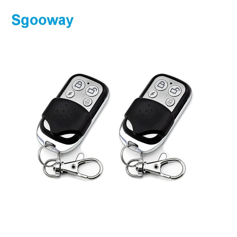 2 PIECES Sgooway Wireless home alarm system Alarm Remote controller Free shipping