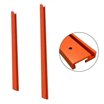 

600/800 Mm Red Aluminum Alloy Universal Standard Chute Pusher Table Saw Electric Circular Saw Flip Table Woodworking Accessories