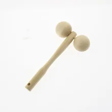 2 шт. 15 см длинные 3,5 два колёса деревянный ролик целлюлита циркуляции средства ухода за кожей Массажная игрушка для спины позвоночника руки и ног