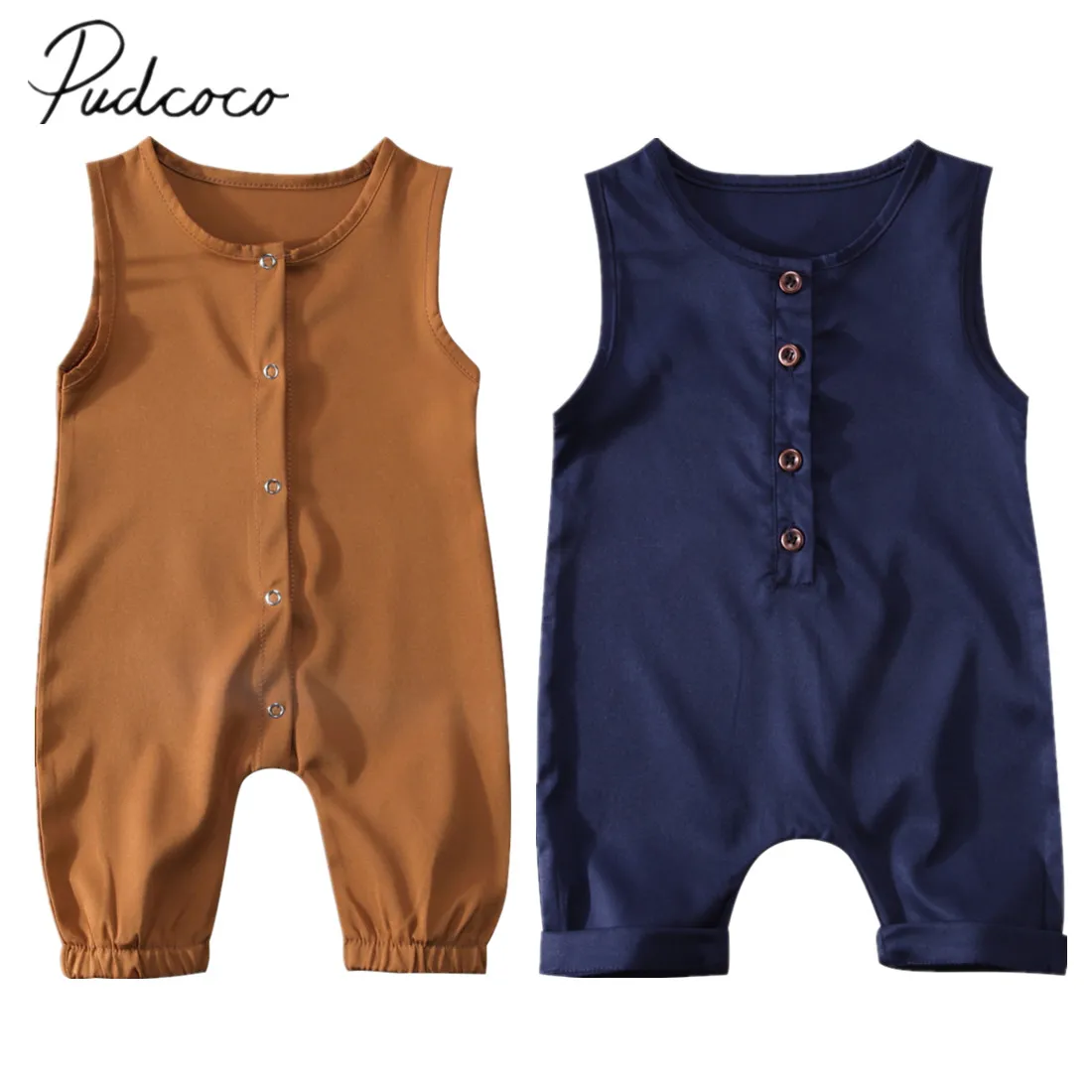 2017 Brand New Toddler Infant Newborn Kids font b Baby b font Girls Boys Summer Romper
