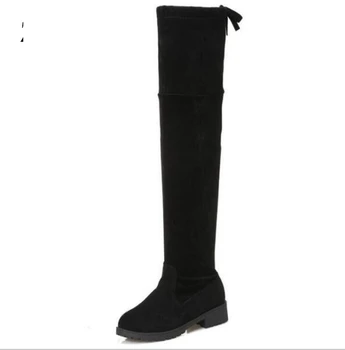 

Zapatos Mujer Shoes Woman Women Girls Winter Over The Knee Snow Martin Boots Ladies Platform Chaussure Femme Punk G61211