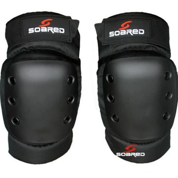 

Beach Professional Thicken Ski Snowboard Roller Skating Thicken Knee Protector Brace Pad Black