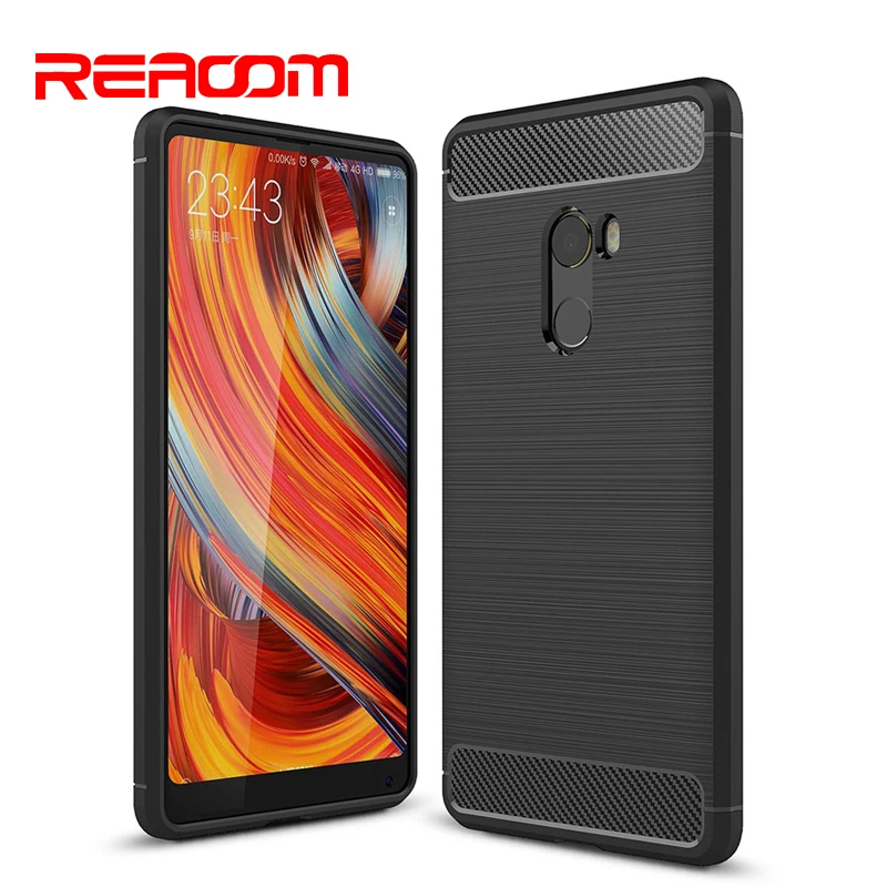 Carbon Fiber Case for Xiaomi Mi Mix 2 Soft Silicone Anti Knock Phone Cover A1 Mi8 Mi6 Note 5S Plus F1 Coque |