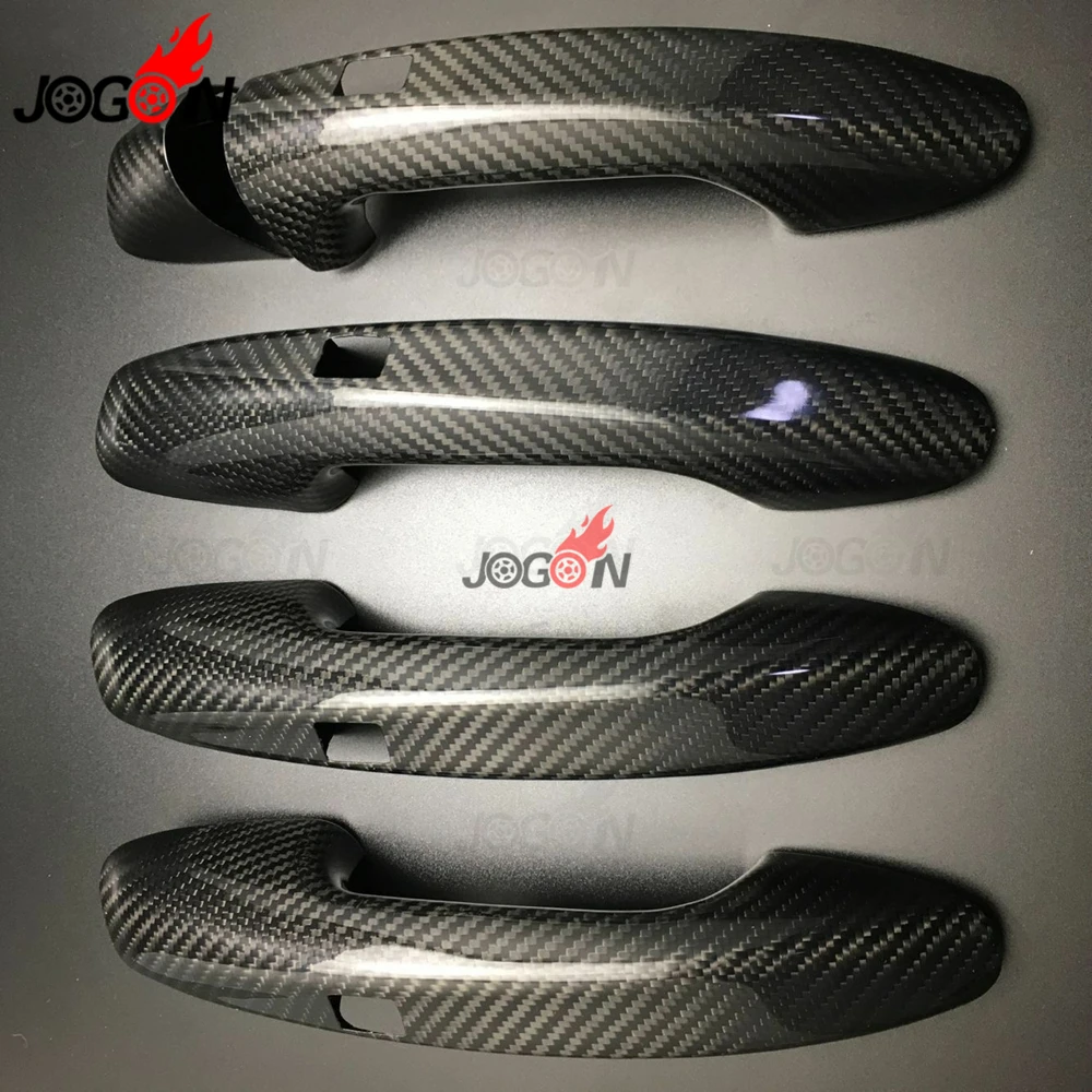 

Left Hand Drive Car Real Carbon Fiber Door Handle Cover Trim For Benz C E S GLC GLE Class W205 W213 X253 W222
